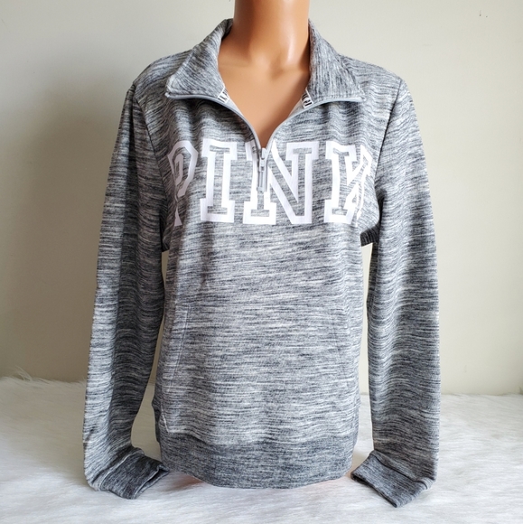 PINK Victoria's Secret Tops - PINK VICTORIA'S SECRET SWEATSHIRT SIZE L